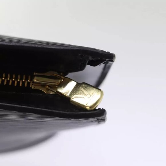 LOUIS VUITTON Epi Saint Jacques Hand Bag Black M52272 LV Auth 75094 - Picture 9 of 10